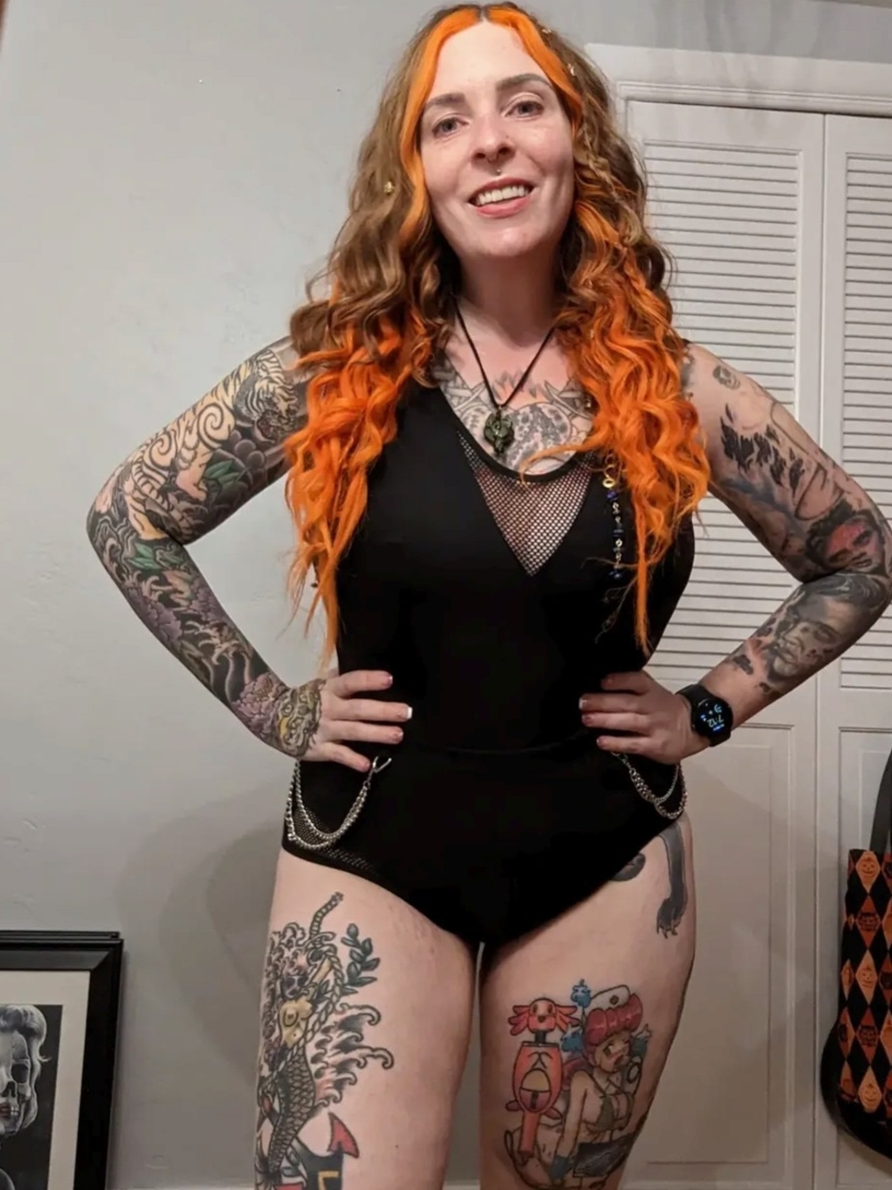 Forest Ink Swimsuit Sz LG